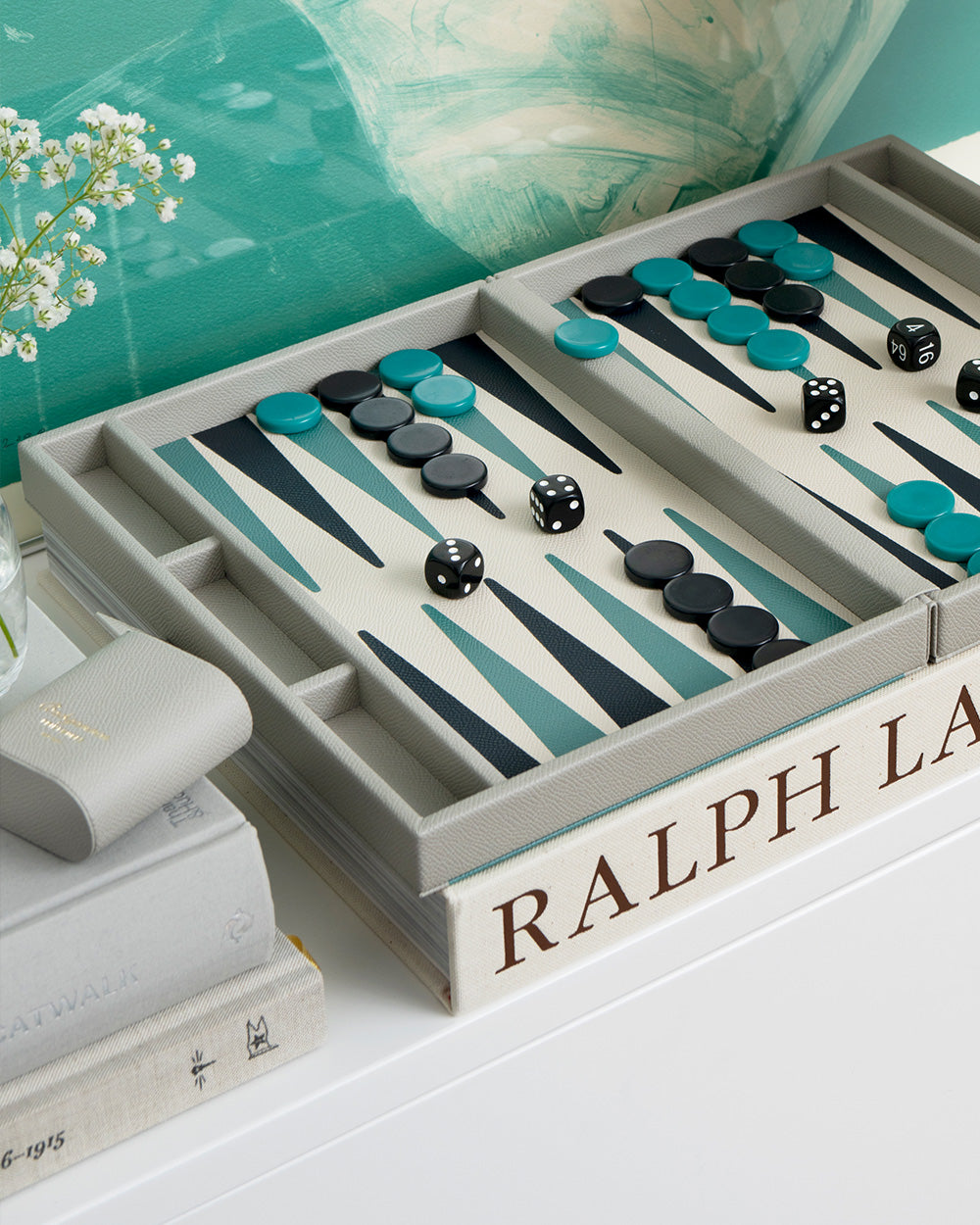 Backgammon, Reverra – Modern Coffee Table Game by Printworks
