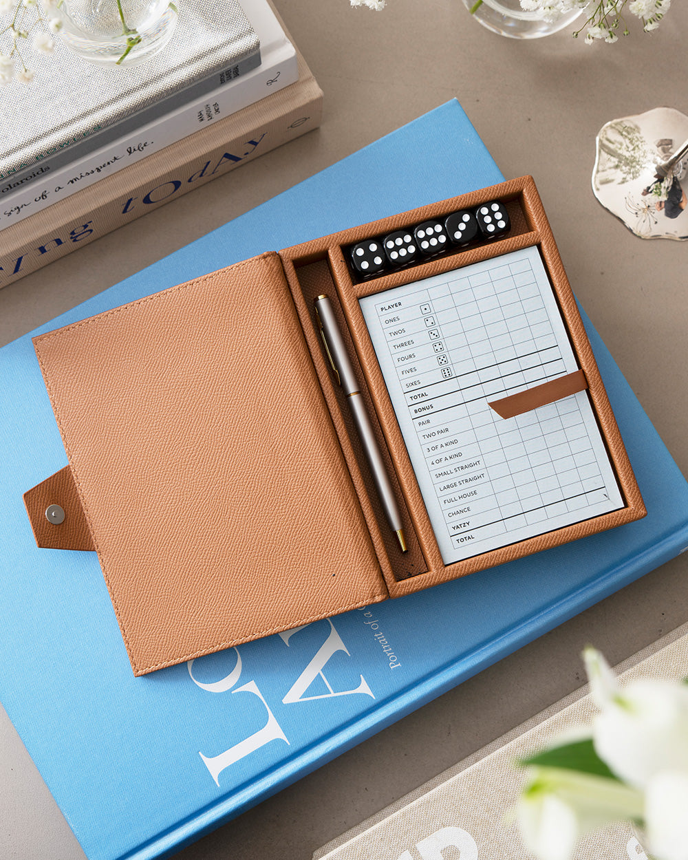 Yatzy, Reverra Modern Coffee Table Dice Game