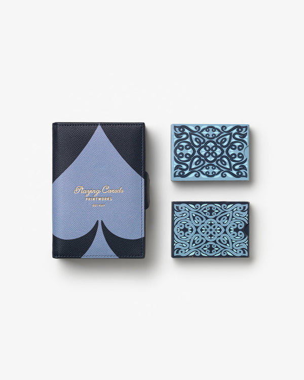 Modern Double Playing Cards Set - open box