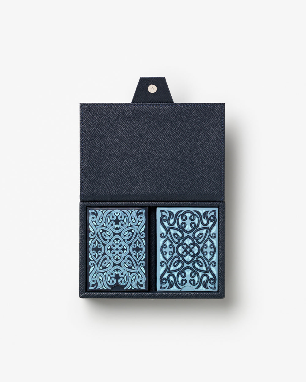 Reverra Double Playing Cards in Leather Case
