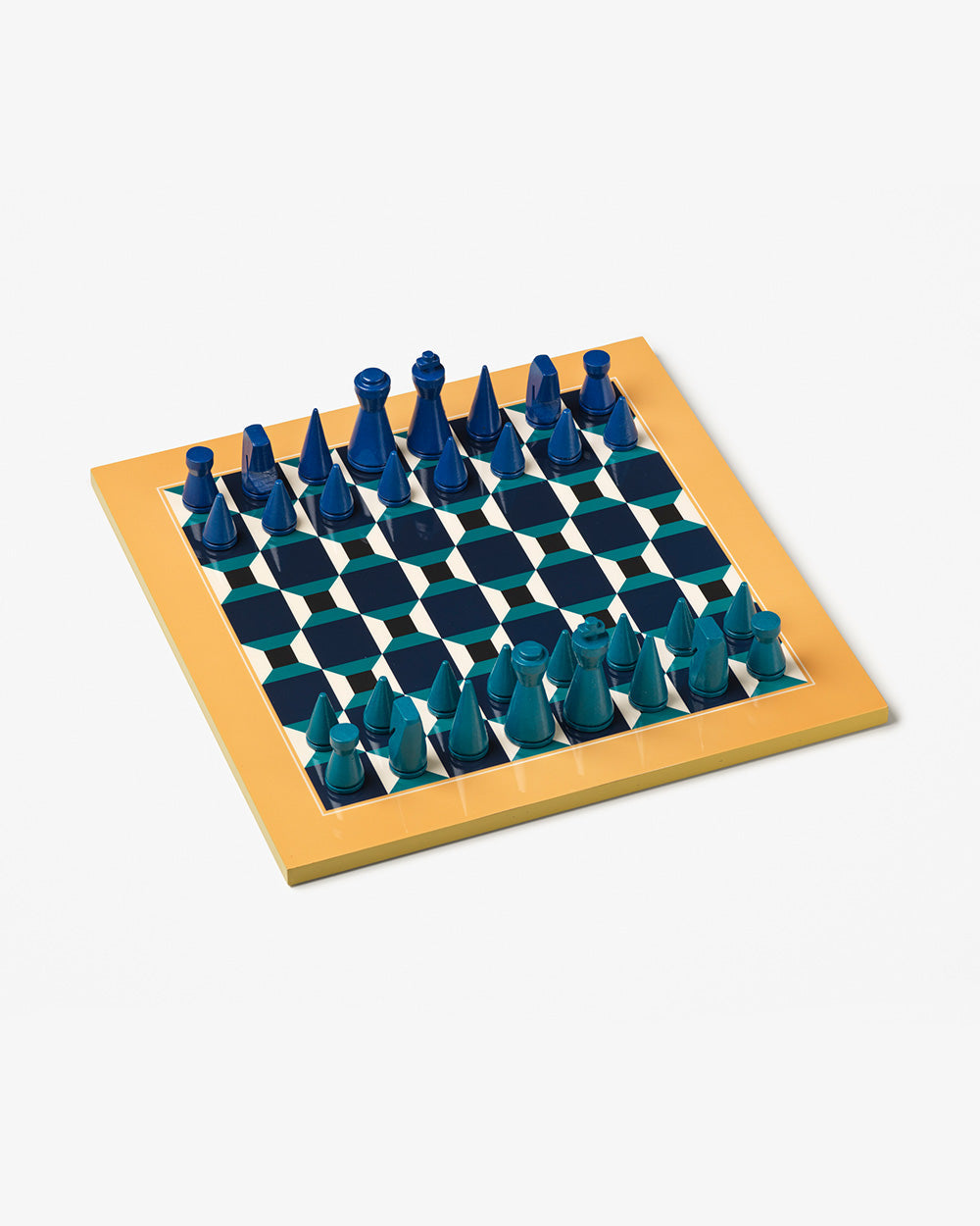 Lacquered Chess, Athena – Modern Coffee Table Games