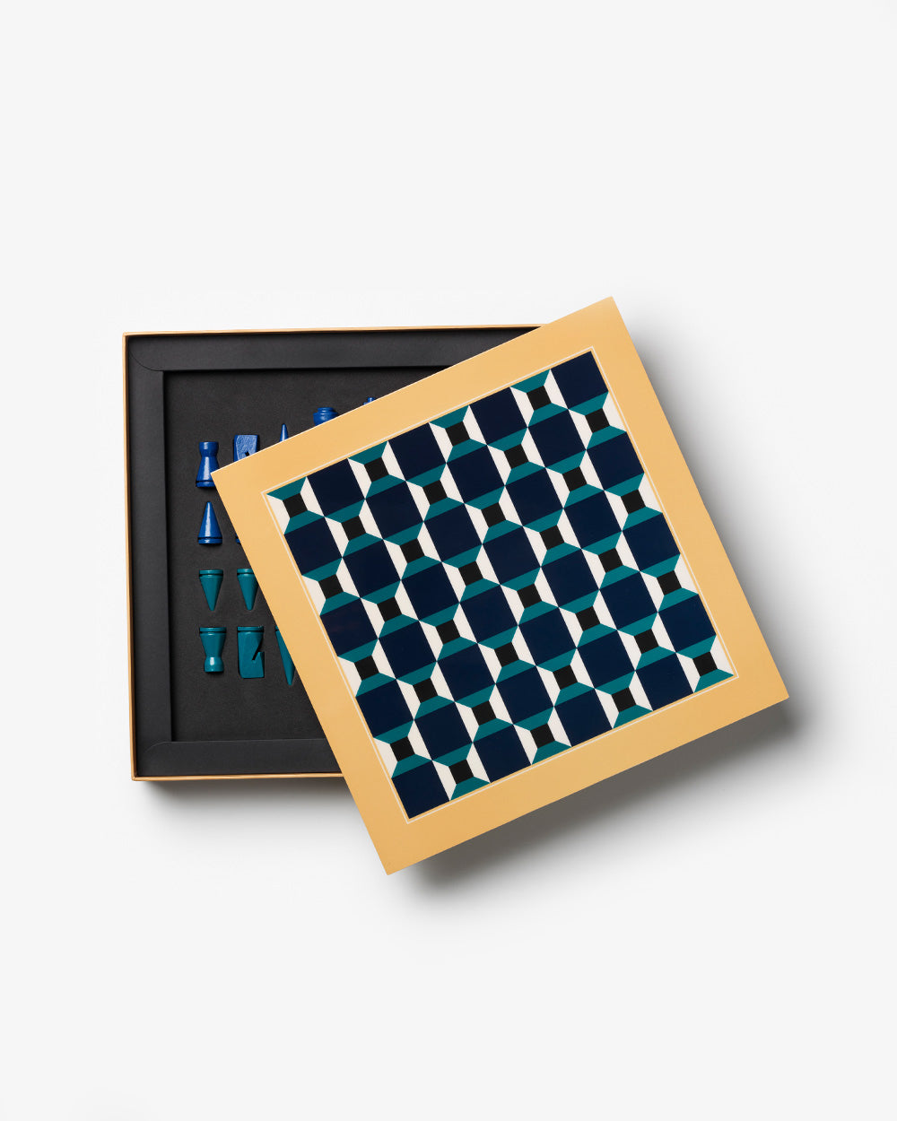 Lacquered Chess, Athena – Modern Coffee Table Games