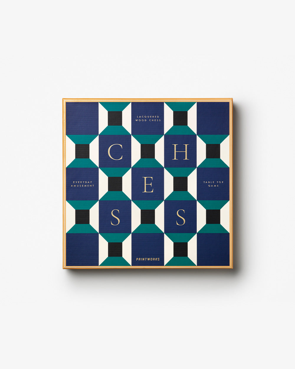Lacquered Chess, Athena – Modern Coffee Table Games