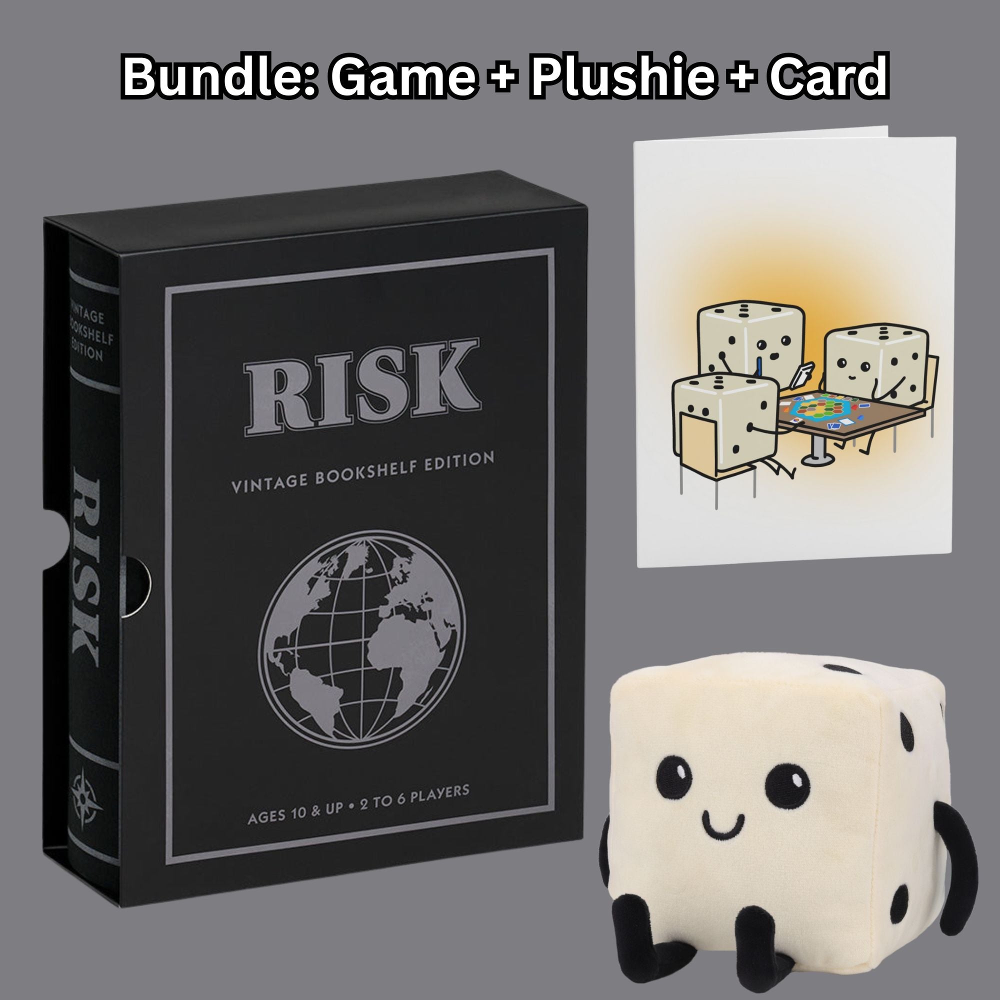 Risk Vintage Bookshelf Board Game