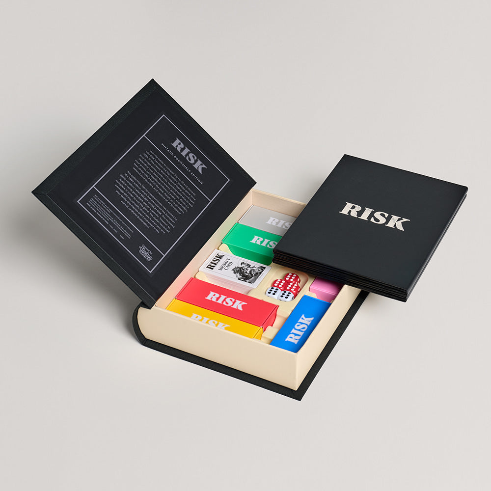 Risk Vintage Bookshelf Board Game