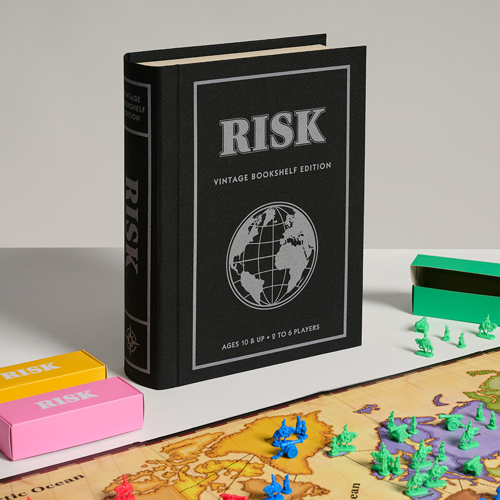 Risk Vintage Bookshelf Board Game