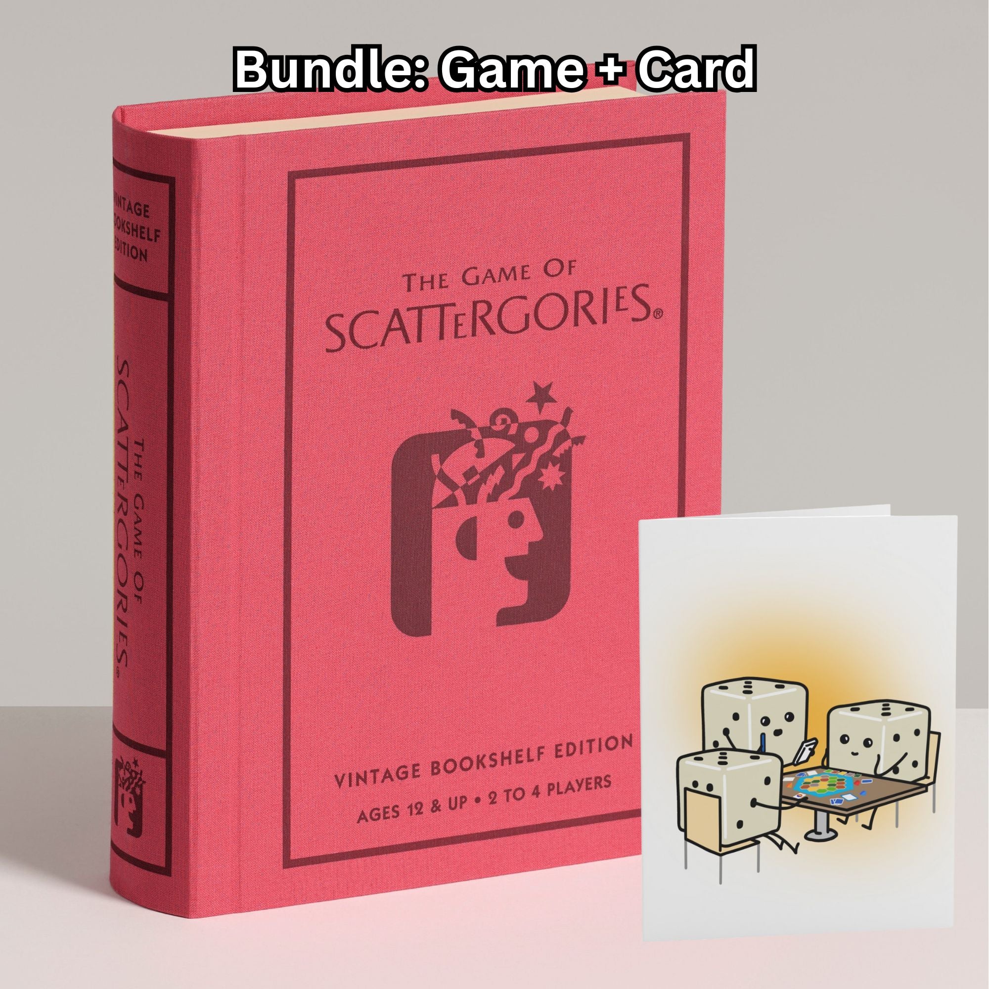 Scattergories Vintage Bookshelf Board Game