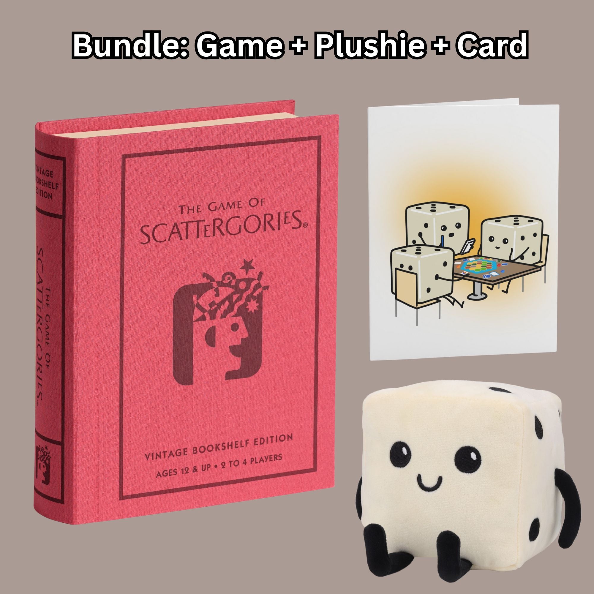 Scattergories Vintage Bookshelf Board Game