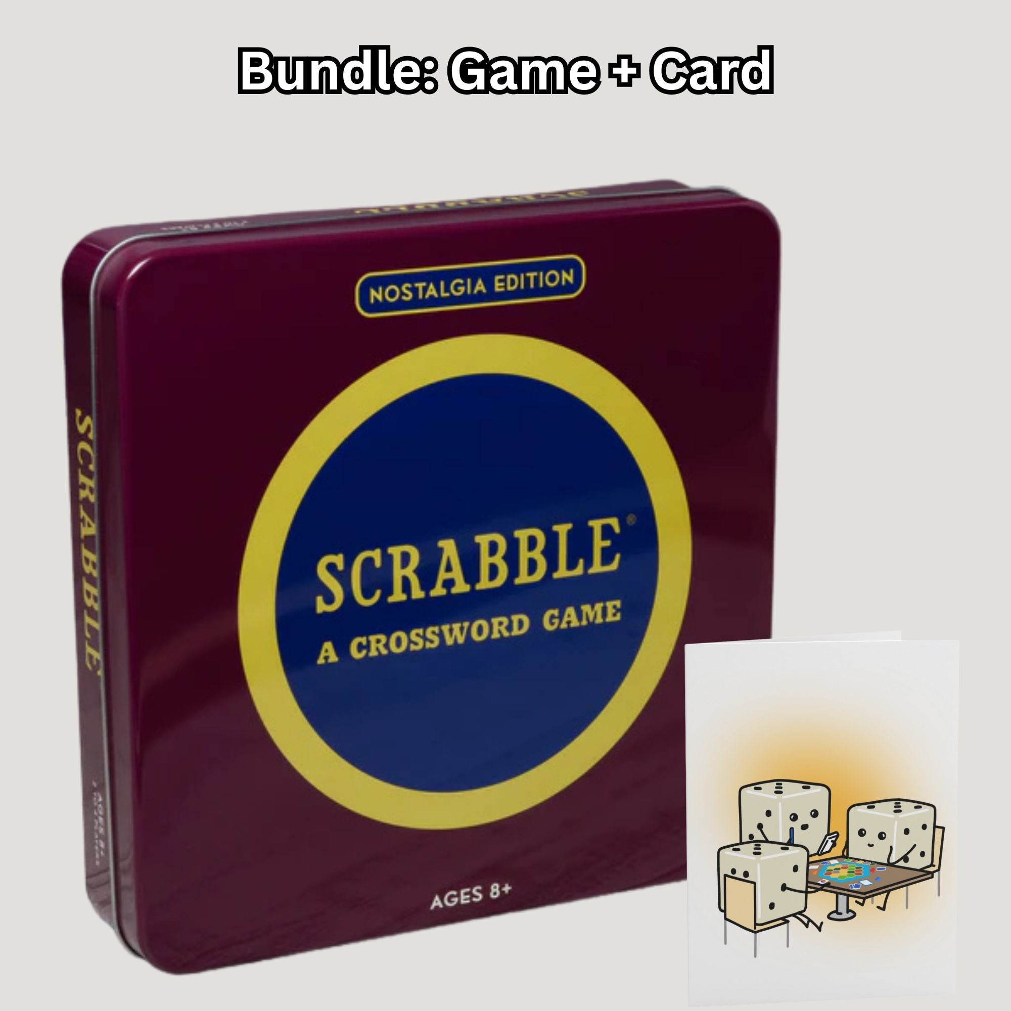 Scrabble Vintage Collectible Tin Board Game