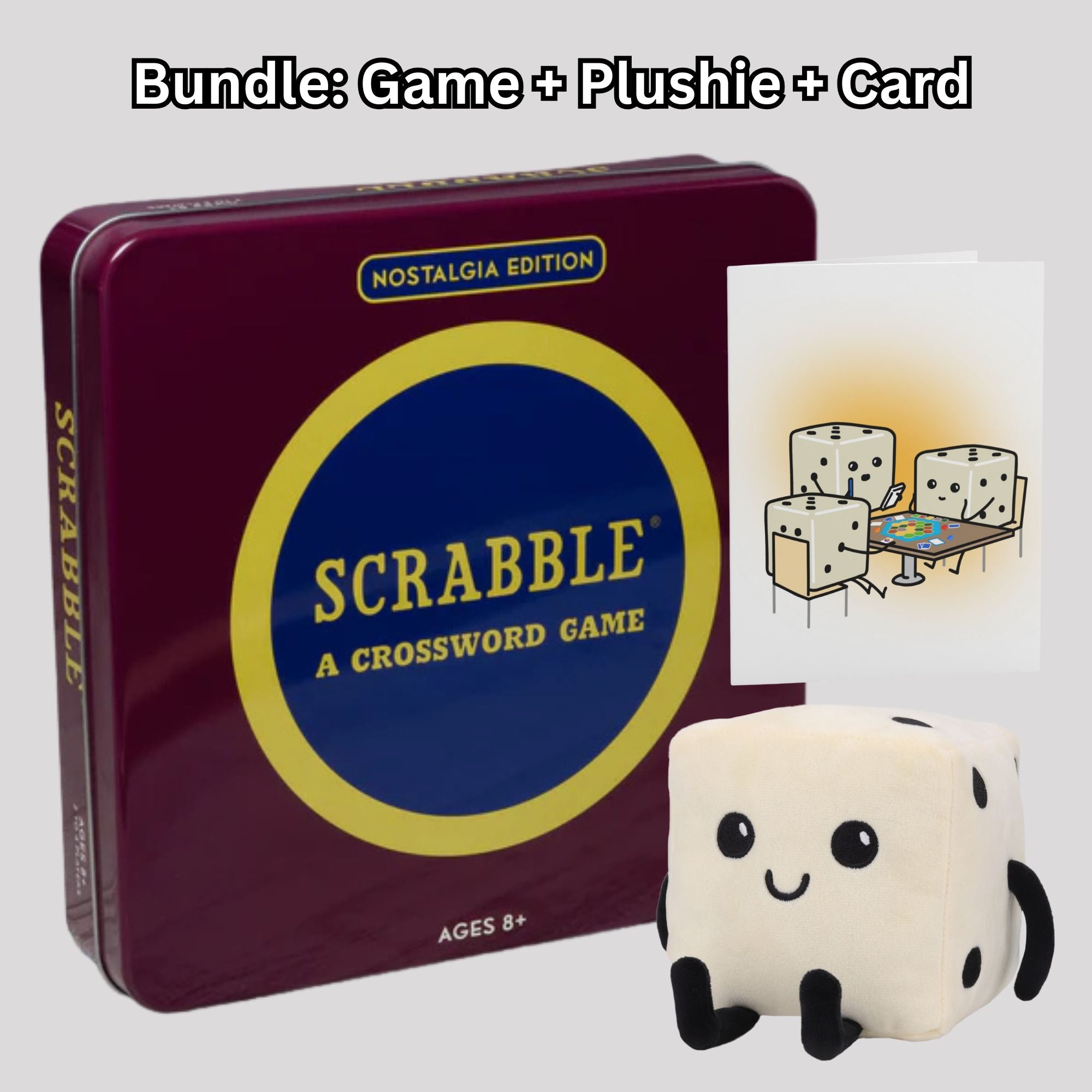 Scrabble Vintage Collectible Tin Board Game