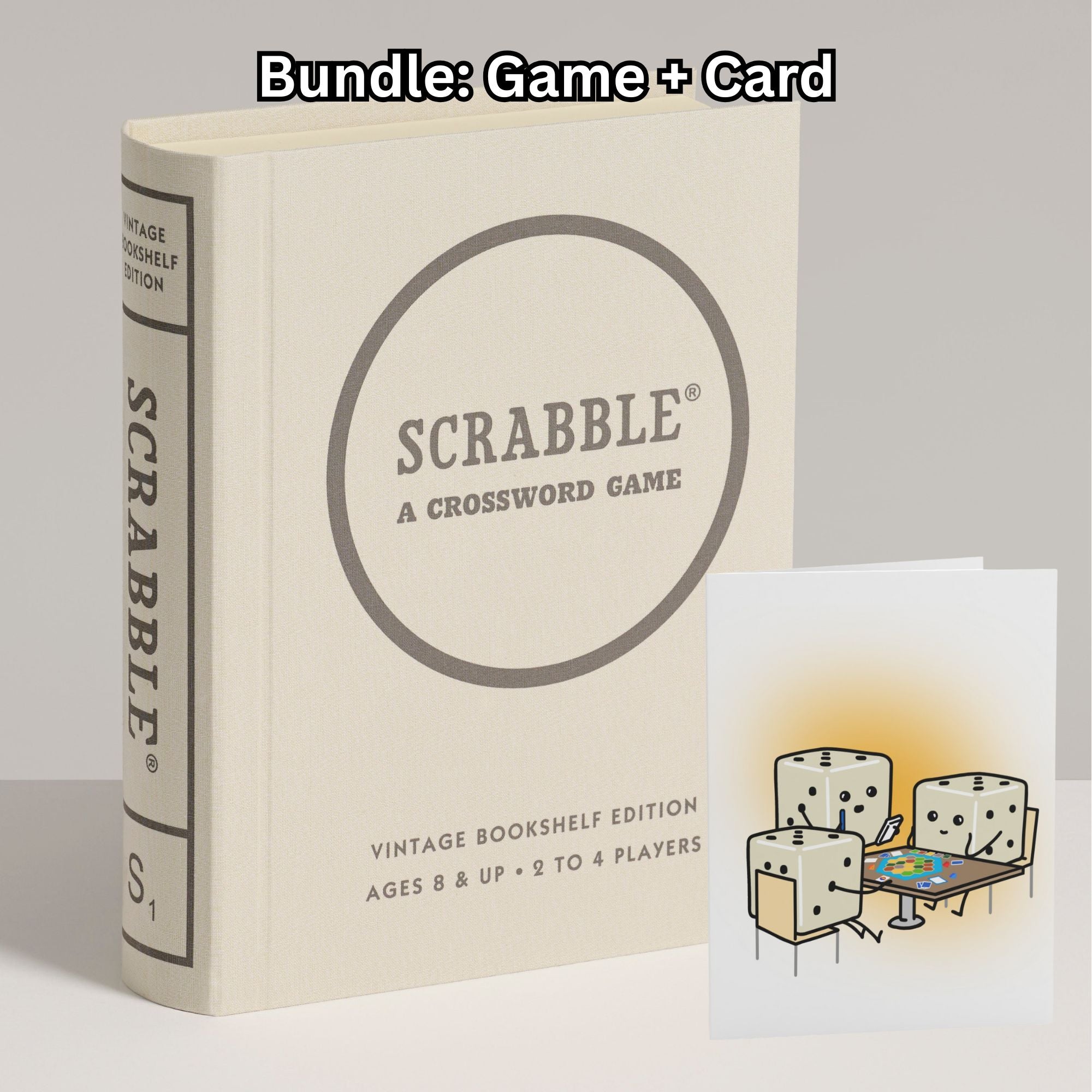 Scrabble Vintage Bookshelf Board Game