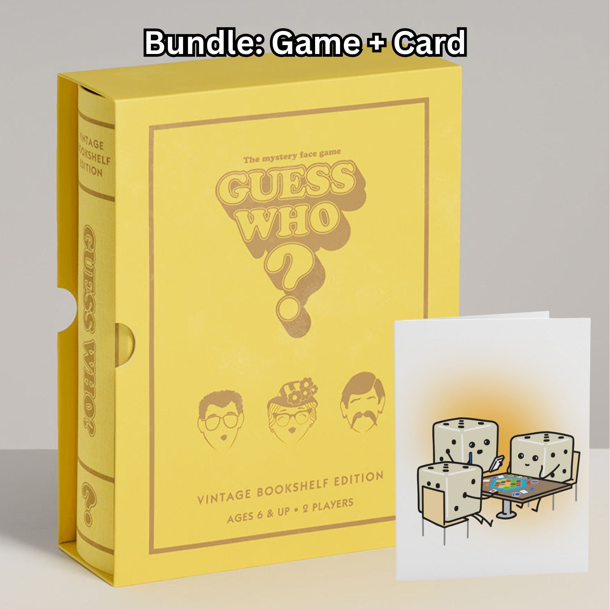 Guess Who Vintage Bookshelf Board Game