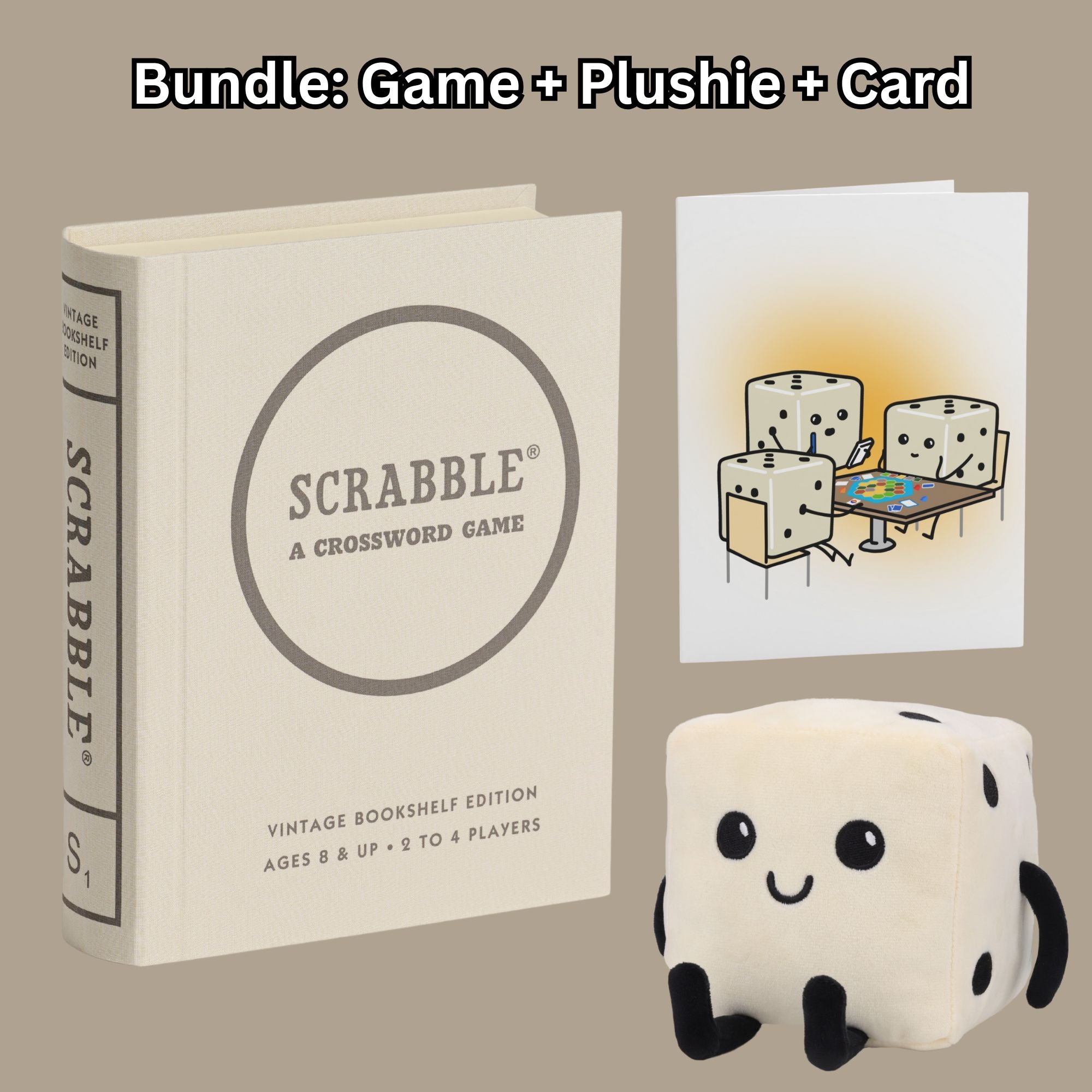 Scrabble Vintage Bookshelf Board Game