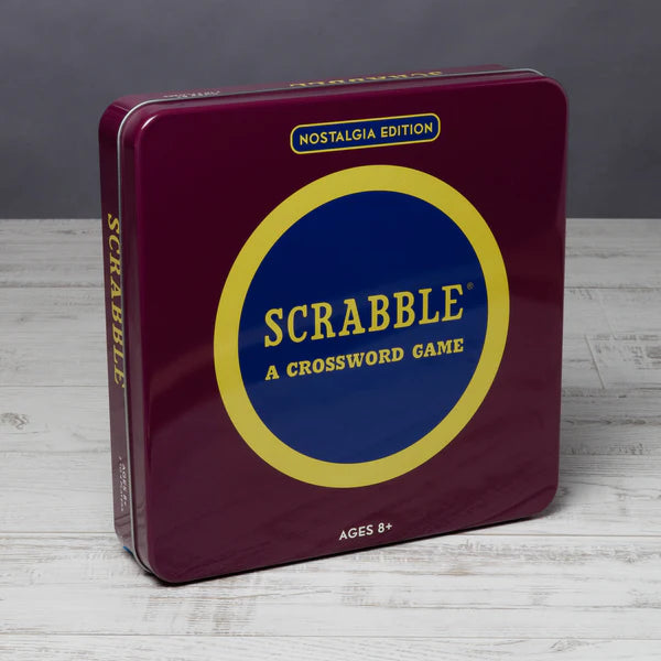 Scrabble Vintage Collectible Tin Board Game