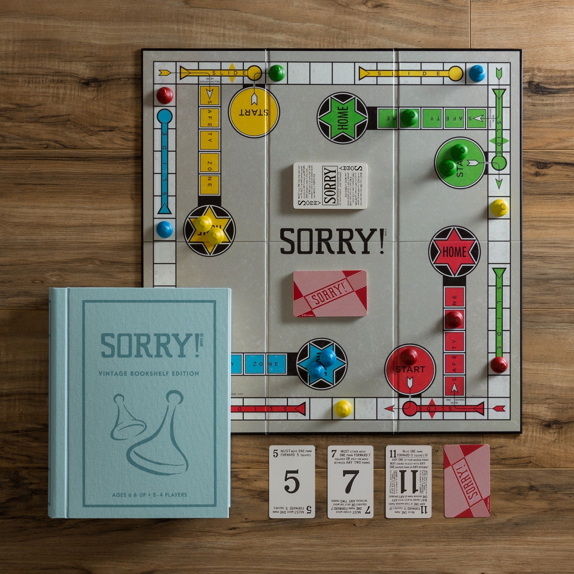 Sorry! Vintage Bookshelf Board Game