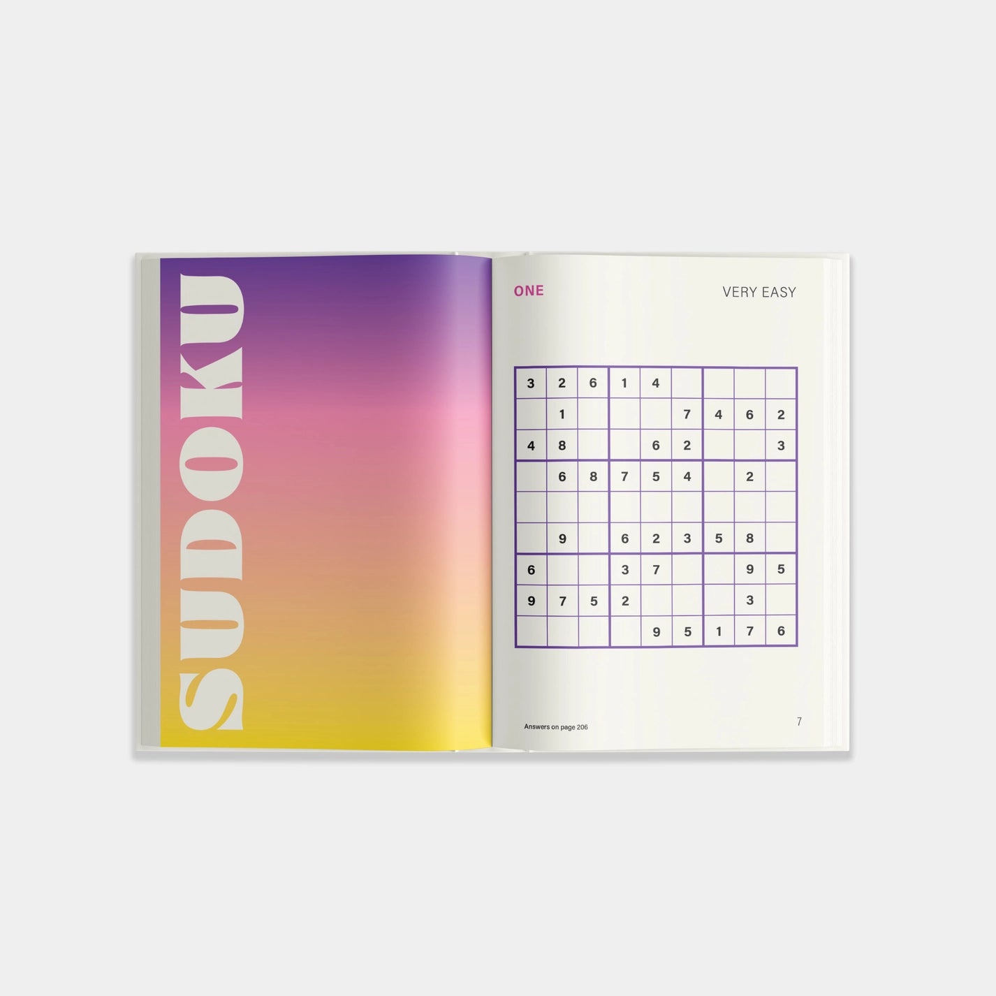 Sudoku Puzzle Book - Hardcover (200 Puzzles)