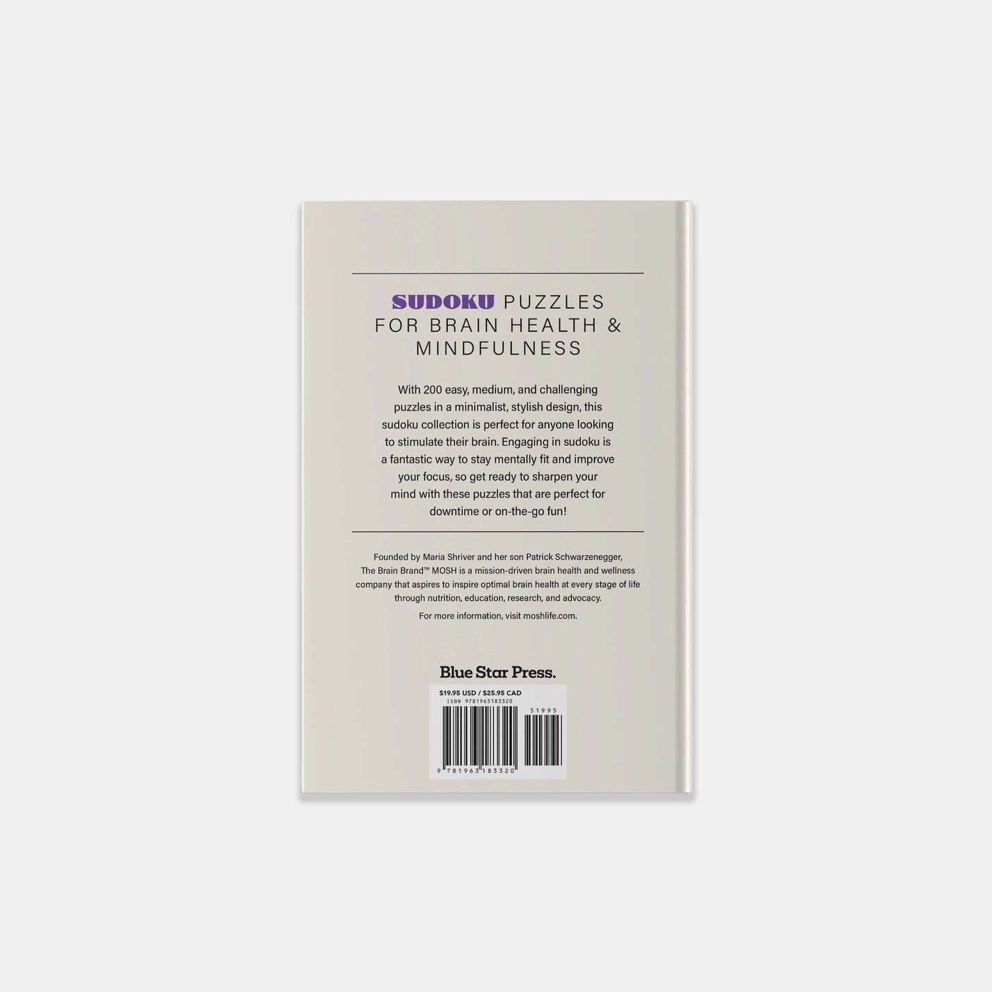 Sudoku Puzzle Book - Hardcover (200 Puzzles)