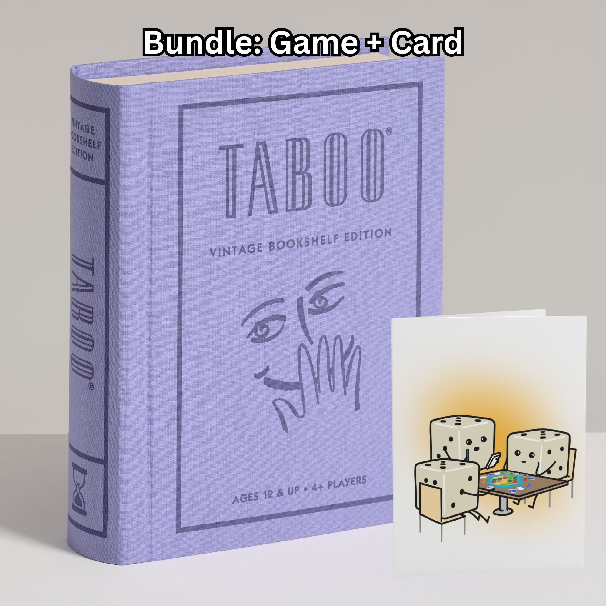 Taboo Vintage Bookshelf Board Game