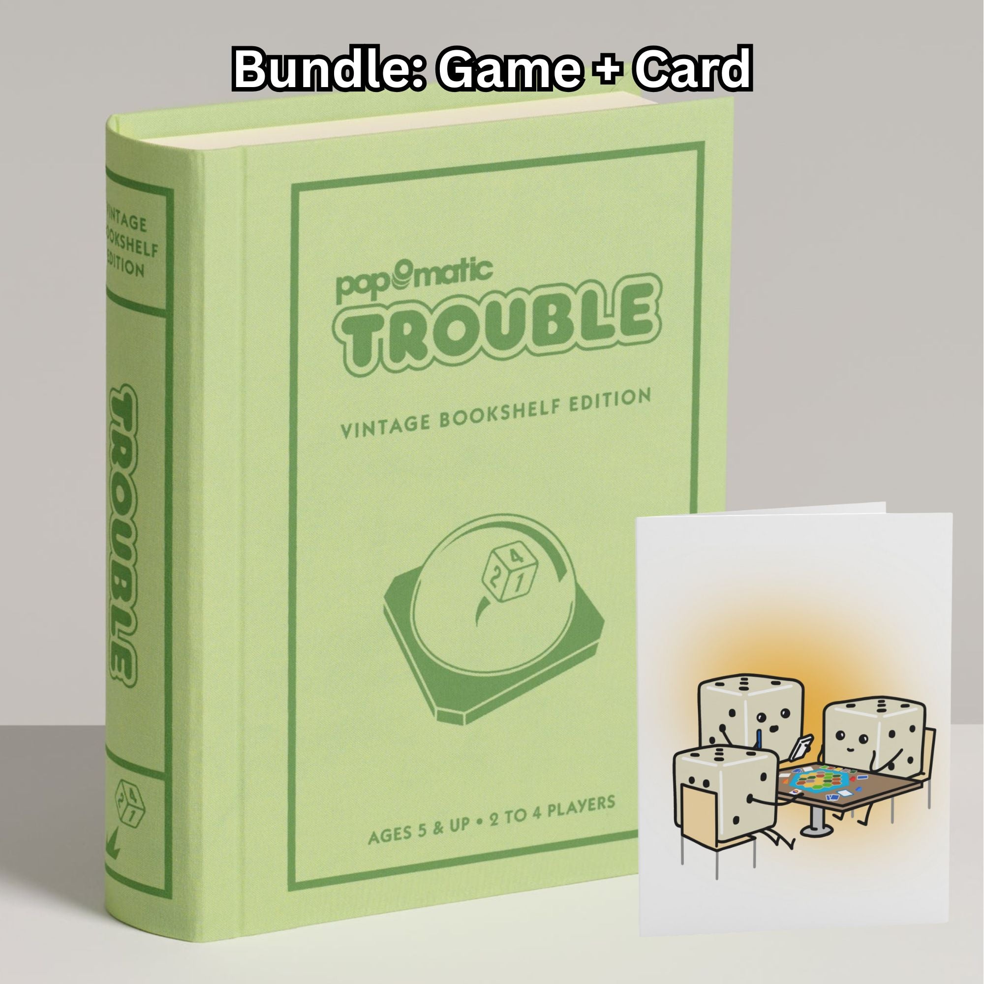 Trouble Vintage Bookshelf Board Game