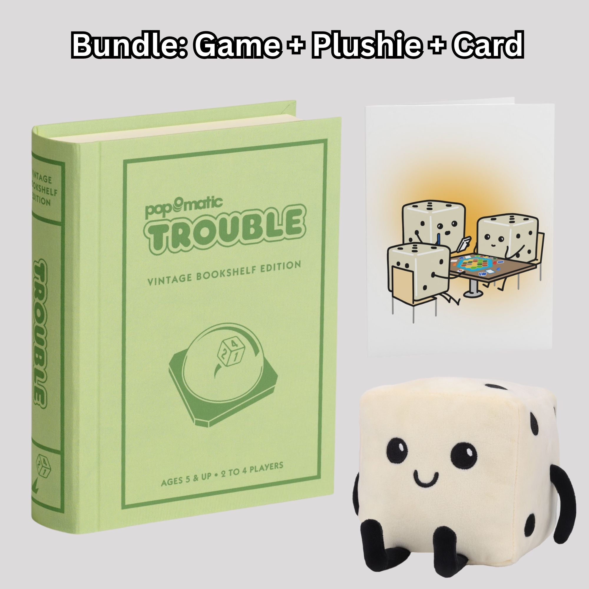 Trouble Vintage Bookshelf Board Game