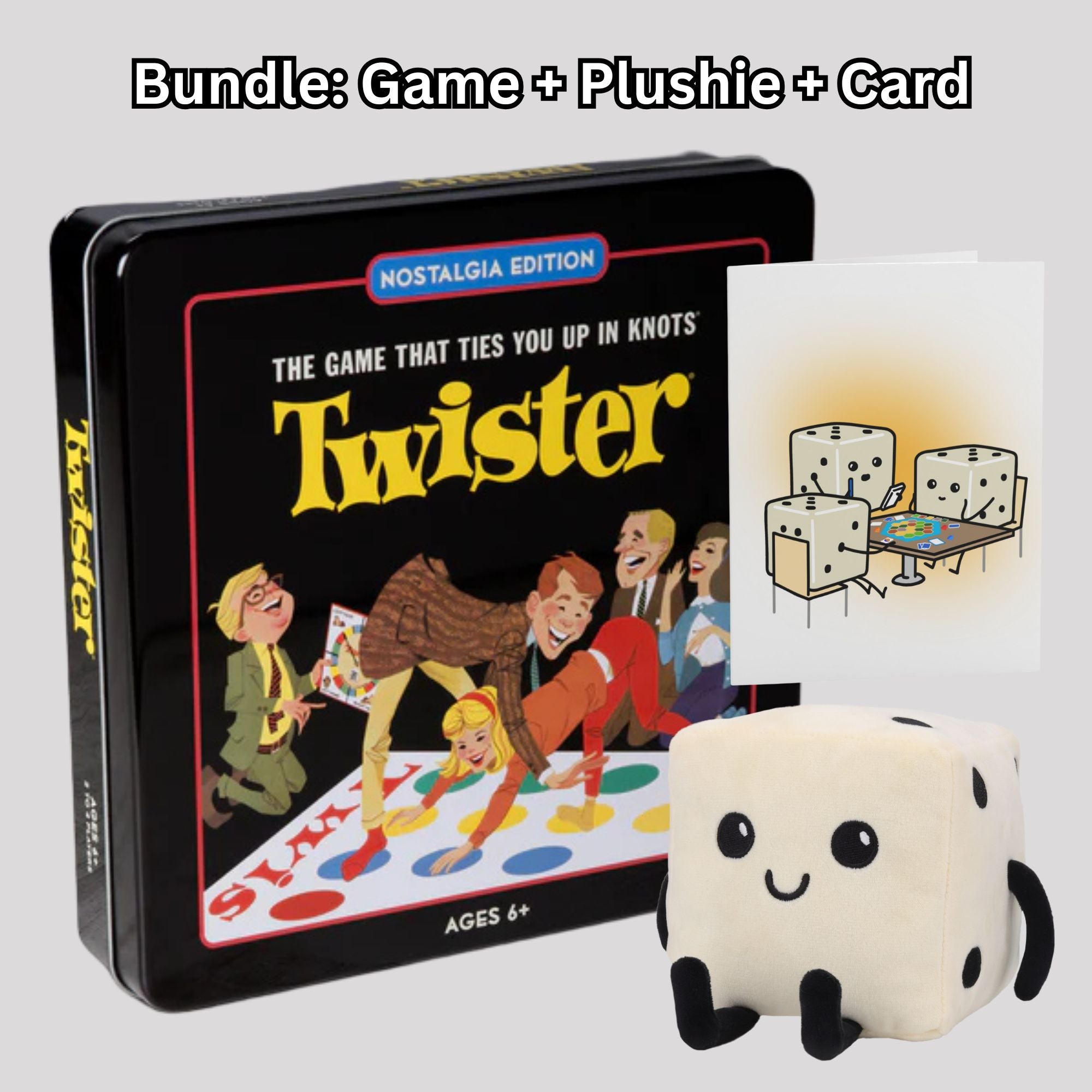 Twister Vintage Collectible Tin Board Game