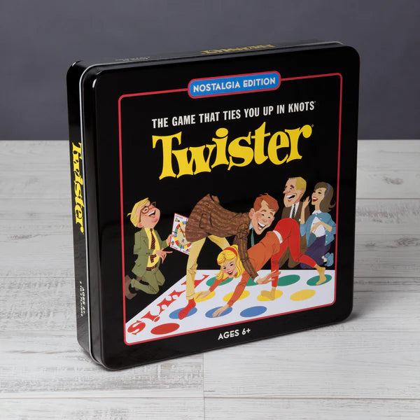Twister Vintage Collectible Tin Board Game
