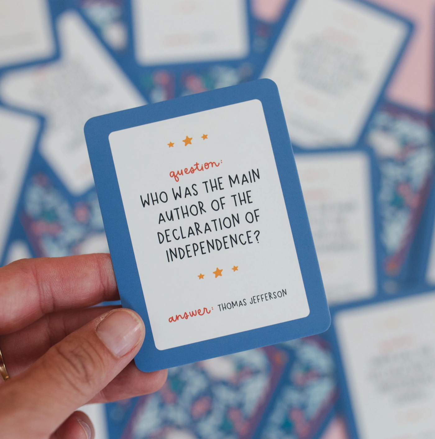 USA Trivia Cards – American History & Geography Trivia Game