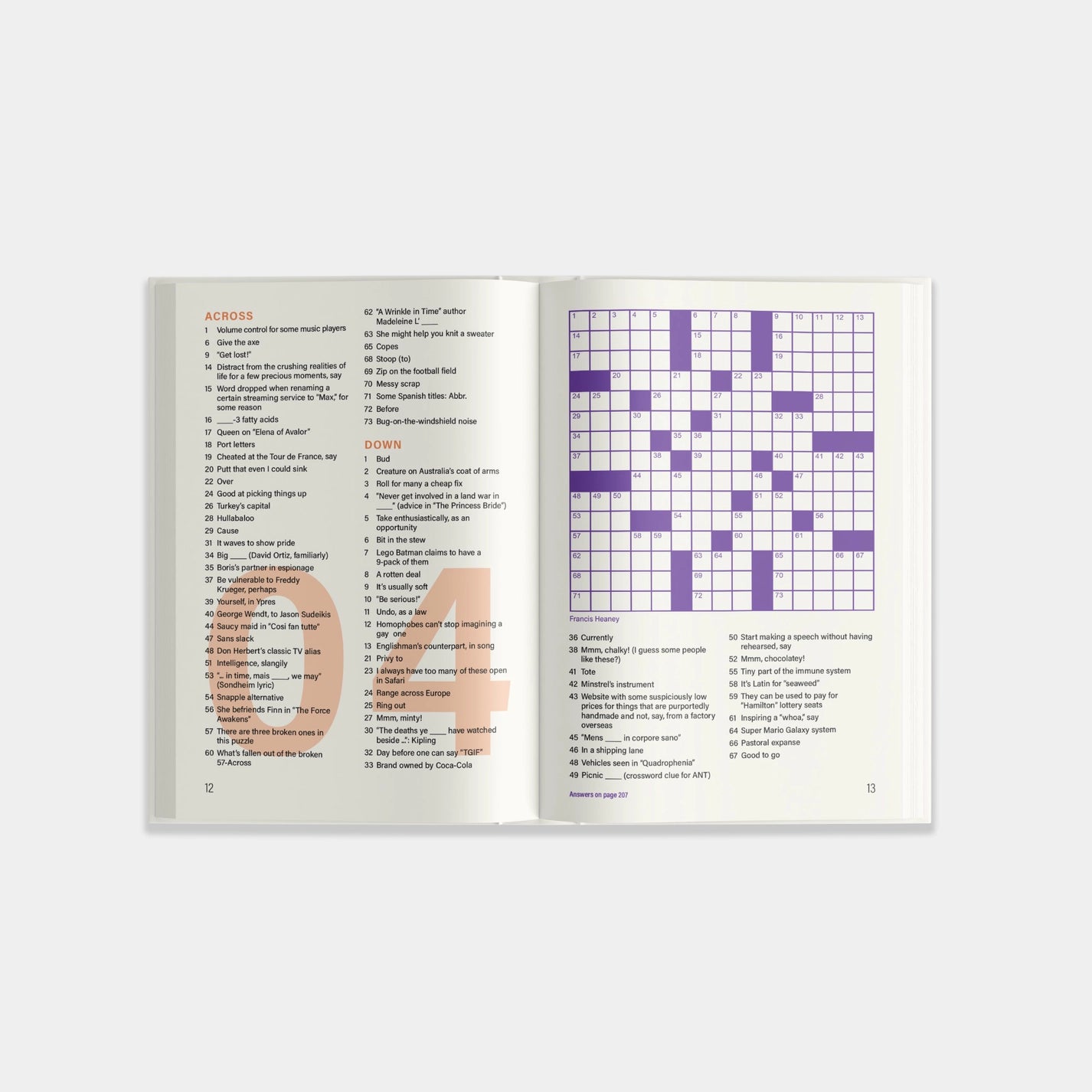 Crossword Puzzle Book - Paperback (100 Puzzles)