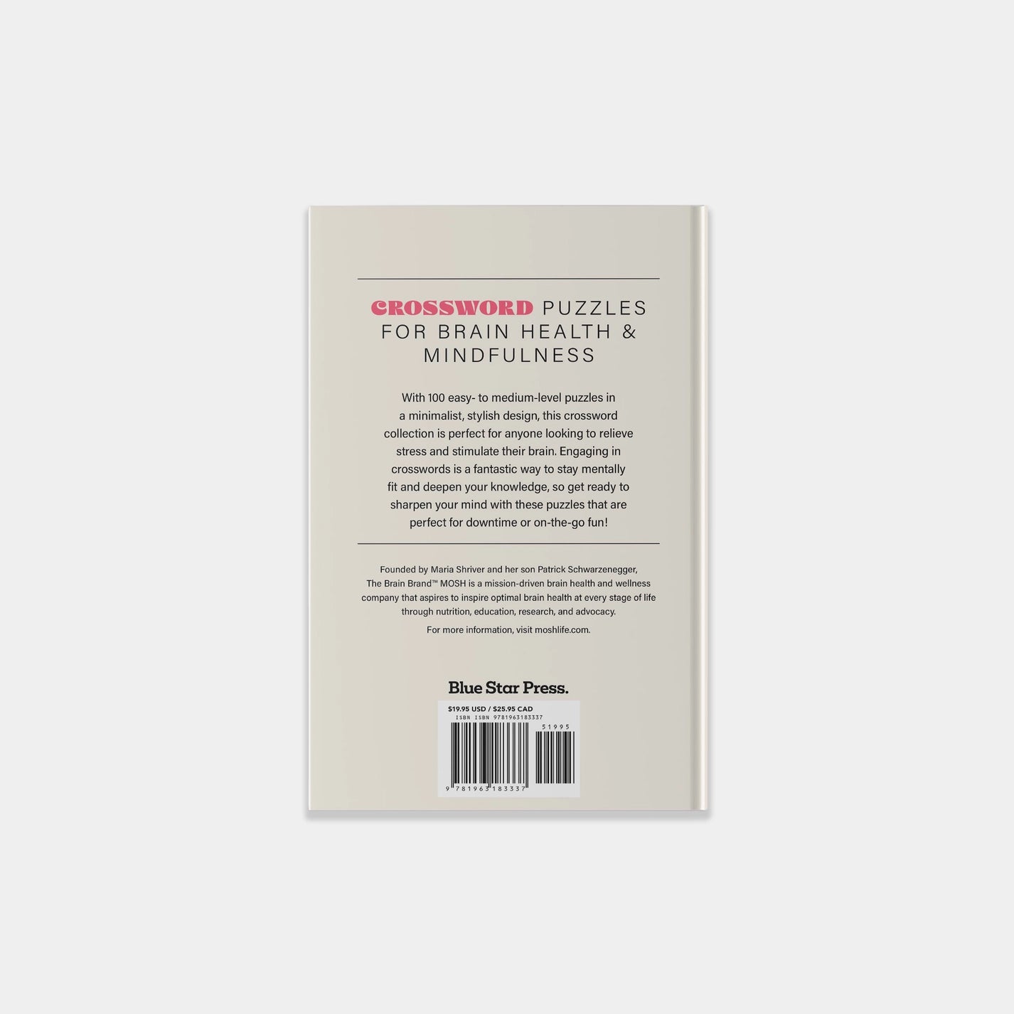 Crossword Puzzle Book - Paperback (100 Puzzles)