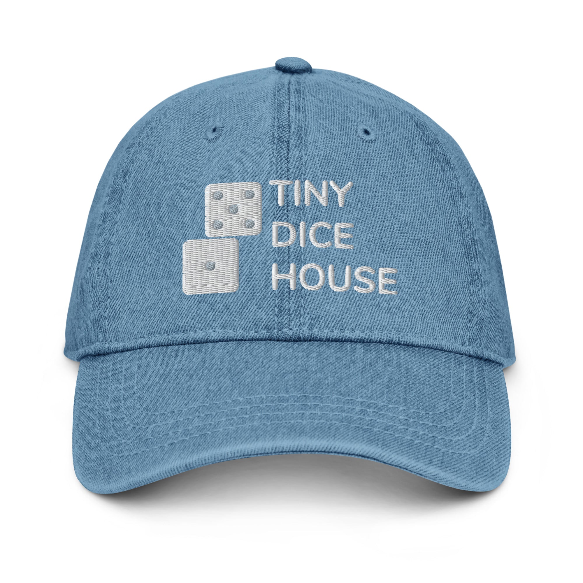 Tiny Dice House Denim Hat