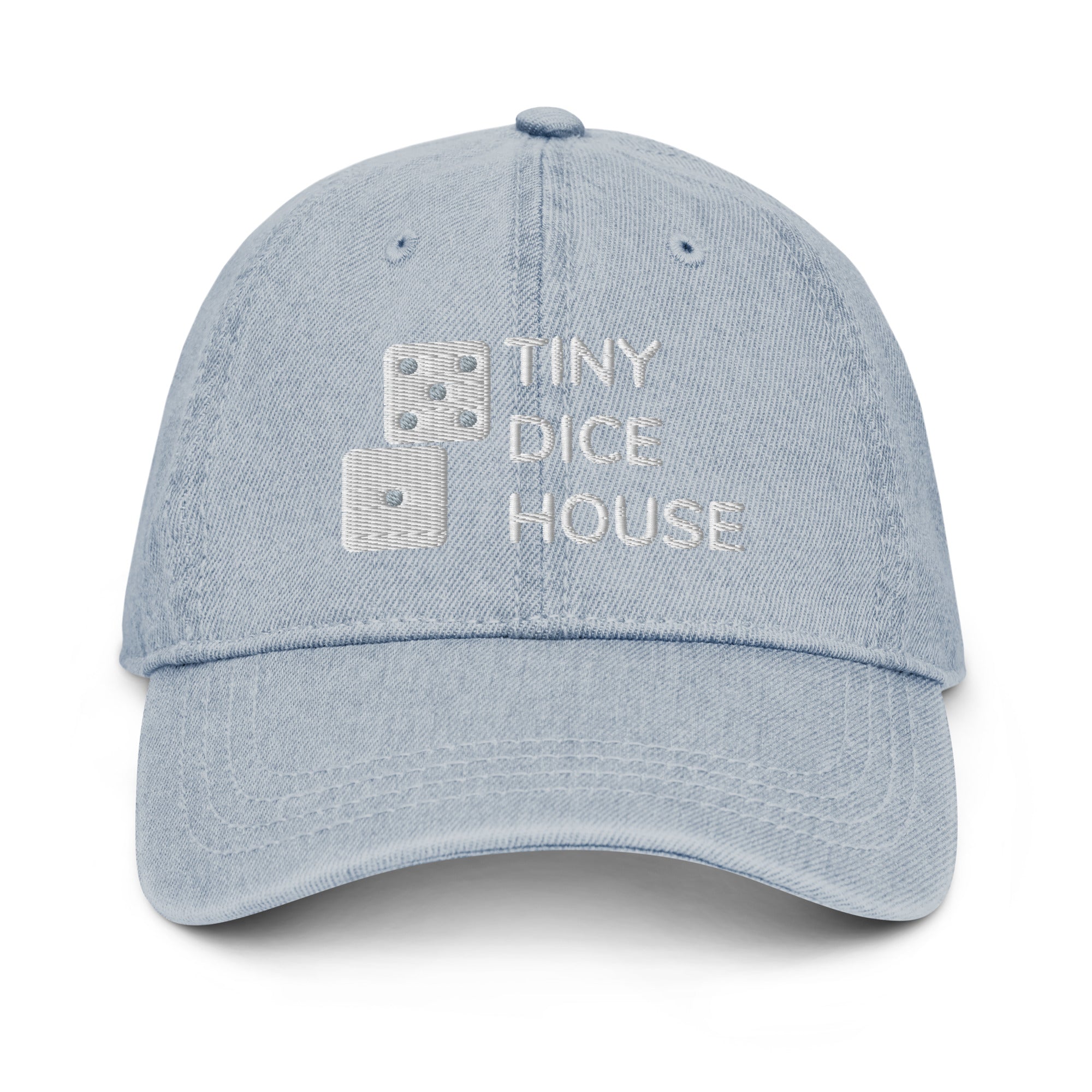Tiny Dice House Denim Hat