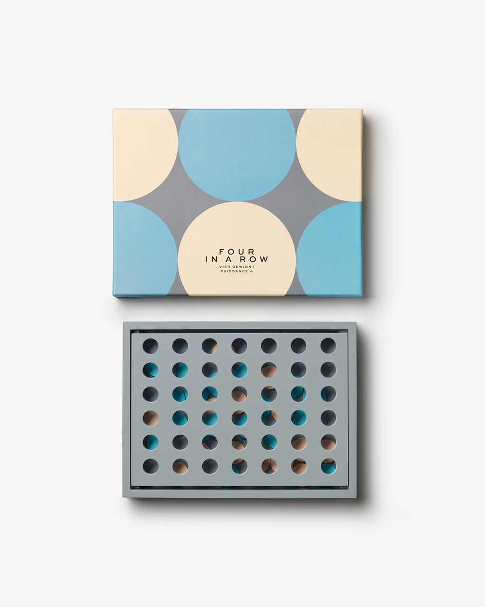 Modern Minimalist Four in a Row Connect Four Board Game