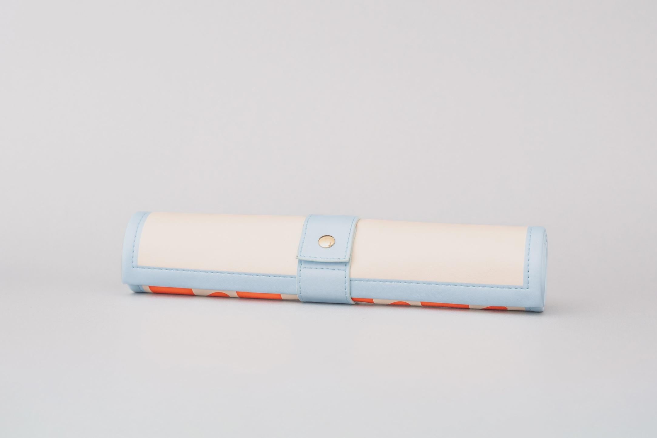 Modern Roll Up 3-in-1 Game (Checkers, Chess, Backgammon), Checkered Hearts Design, Valentine's Day Gift, Portable Travel Size