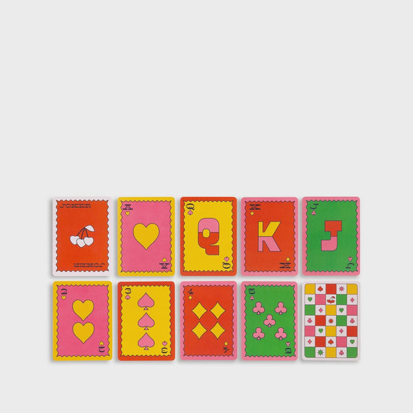 Modern Double Playing Cards Set - back design