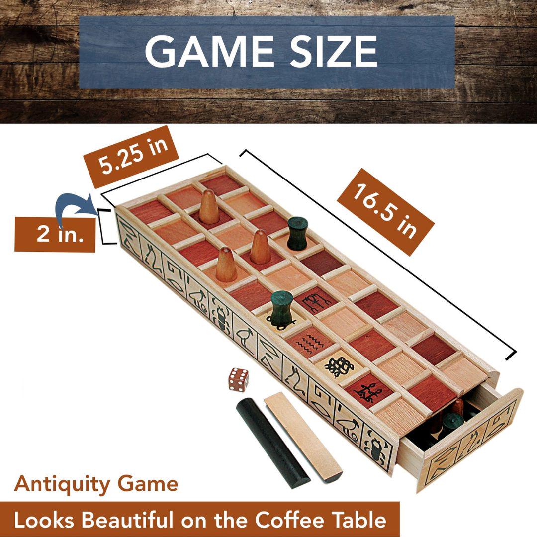 Senet Board Game, Ancient Egyptian Game, Oldest Board Games