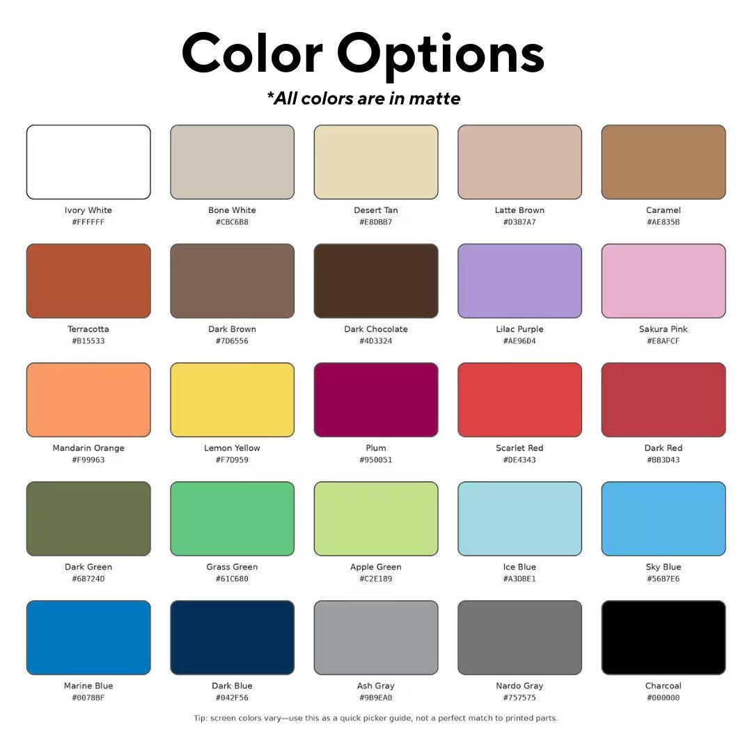 3D Printed Mancala Bookshelf Board Game (Customize Your Own Colors)