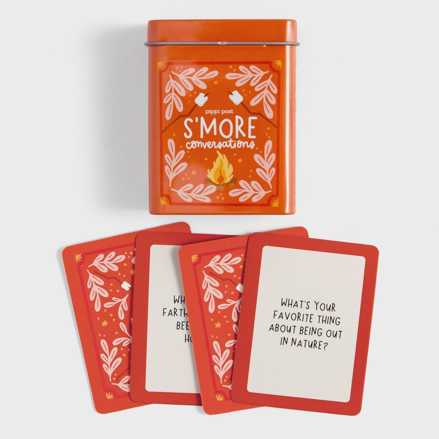 S'more Conversation Starter Cards, Fun Card Deck for Game Nights