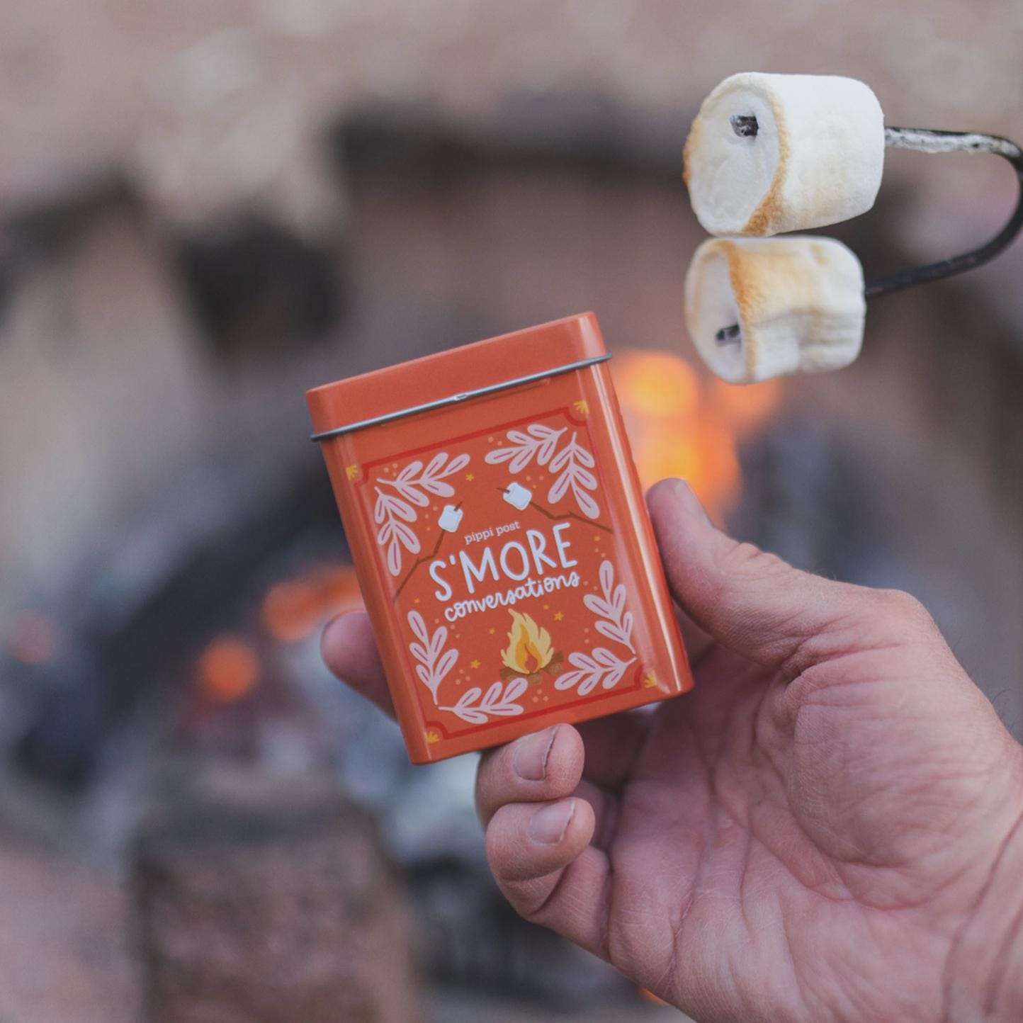 S'more Conversation Starter Cards, Fun Card Deck for Game Nights