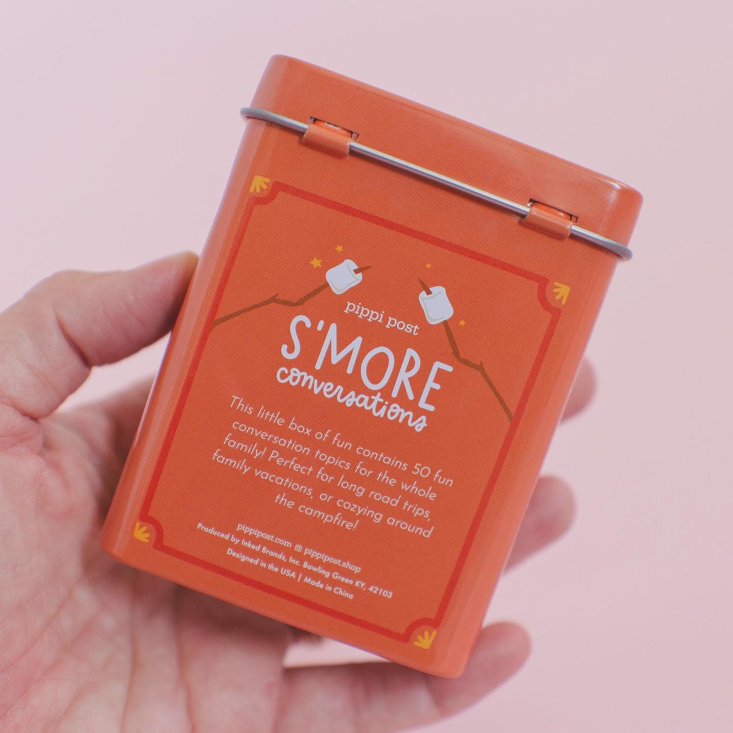 S'more Conversation Starter Cards, Fun Card Deck for Game Nights