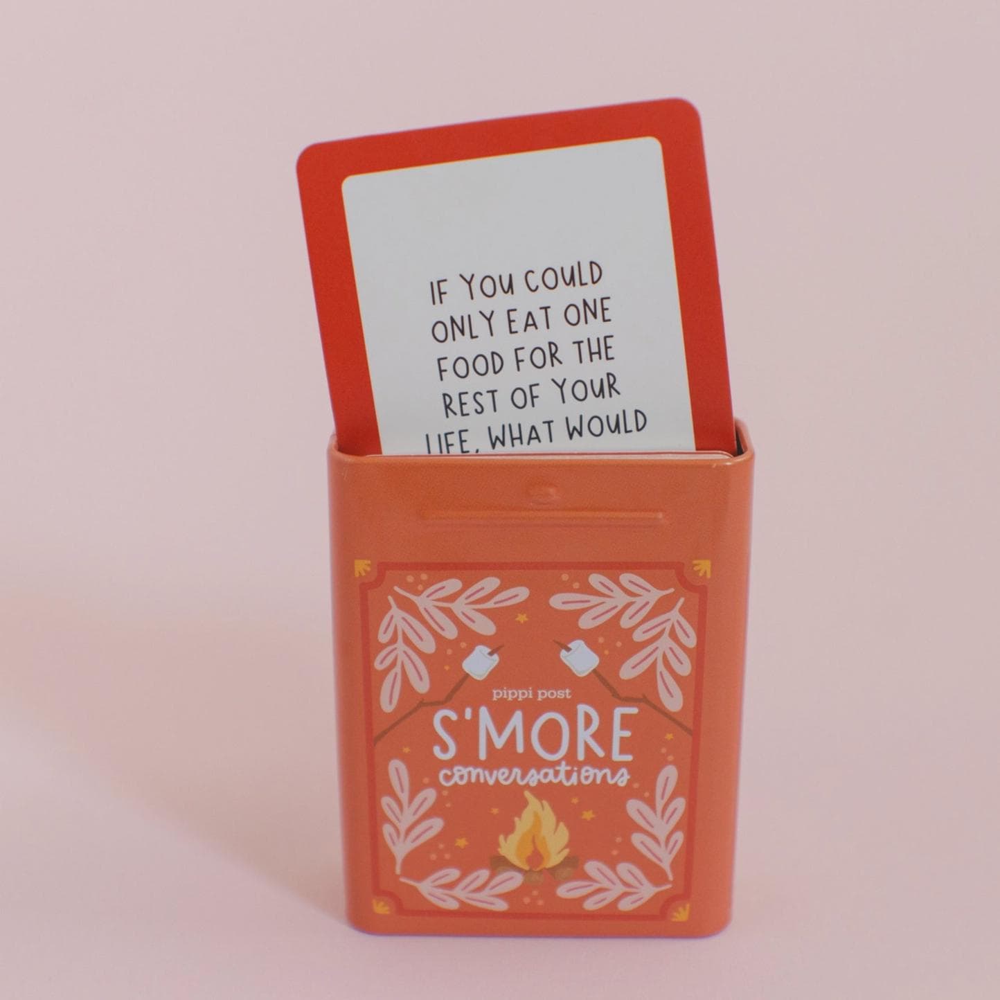 S'more Conversation Starter Cards, Fun Card Deck for Game Nights