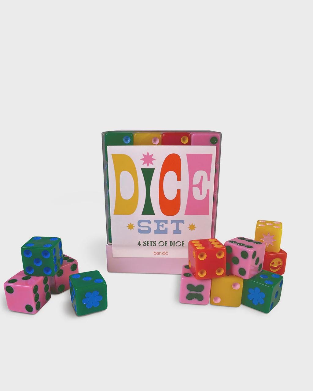 Colorful Dice Set for Game Nights (48 Dice Total)