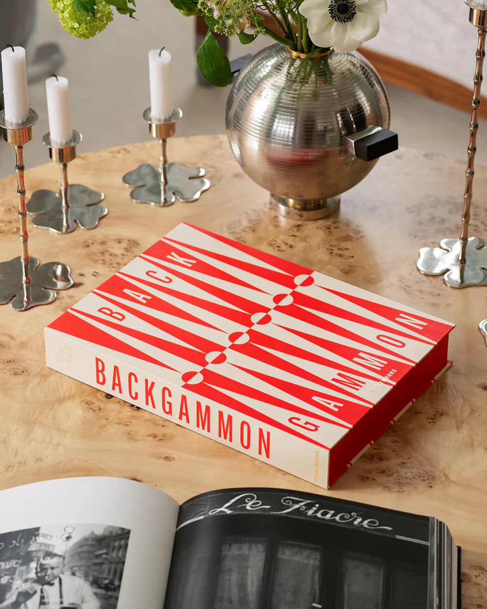Colorful Backgammon Board Game Set