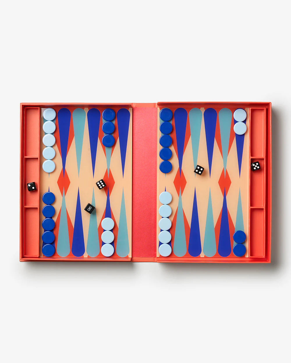 Colorful Backgammon Board Game Set