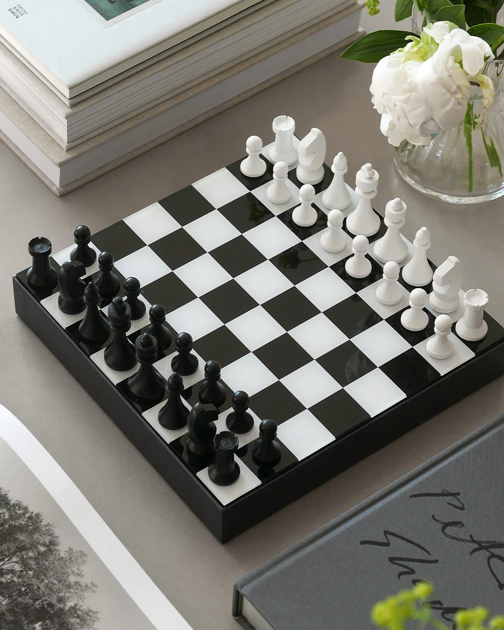 Modern Chess Board Game Set (Multiple Colors)