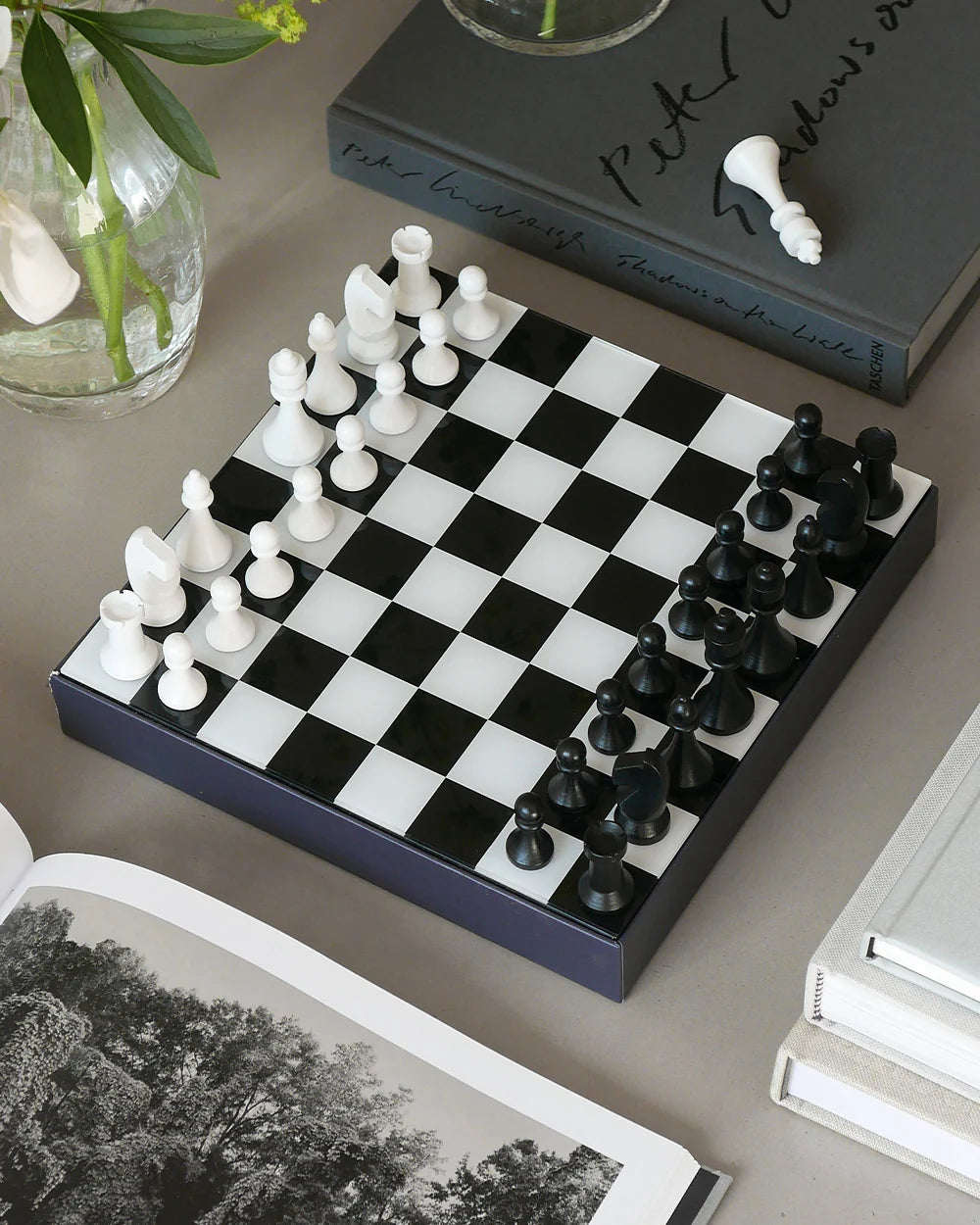 Modern Chess Board Game Set (Multiple Colors)