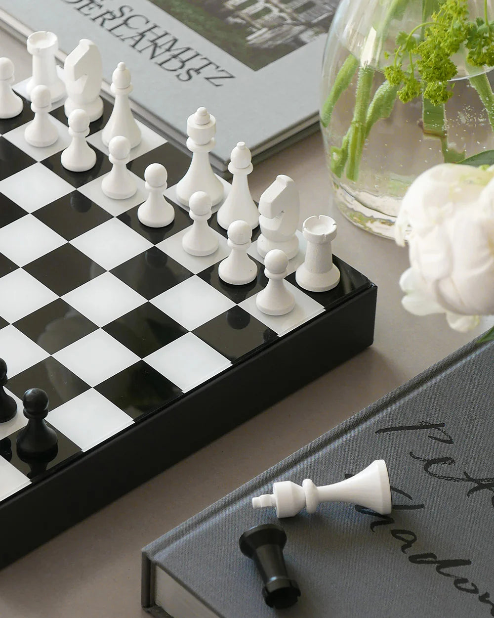Modern Chess Board Game Set (Multiple Colors)