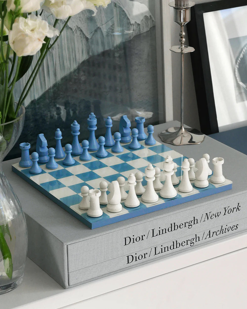 Modern Chess Board Game Set (Multiple Colors)