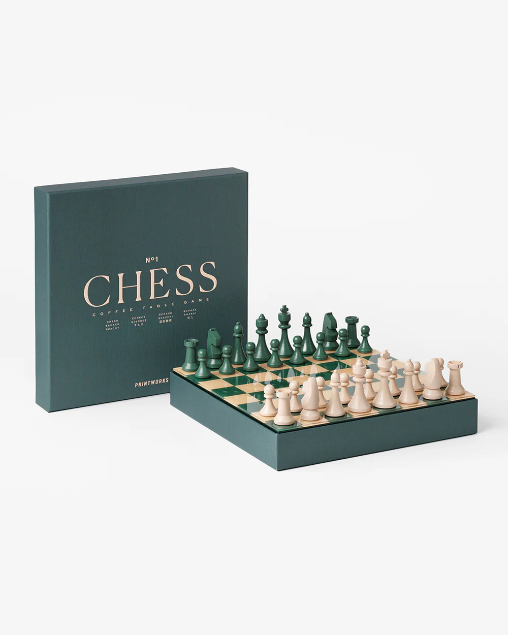 Modern Chess Board Game Set (Multiple Colors)