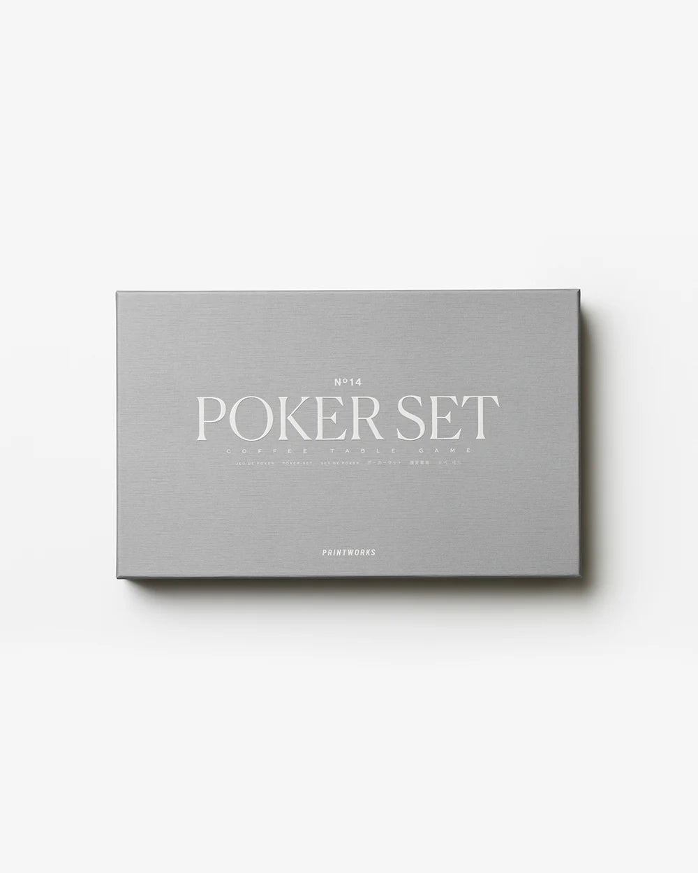 Modern Minimalist Poker Set