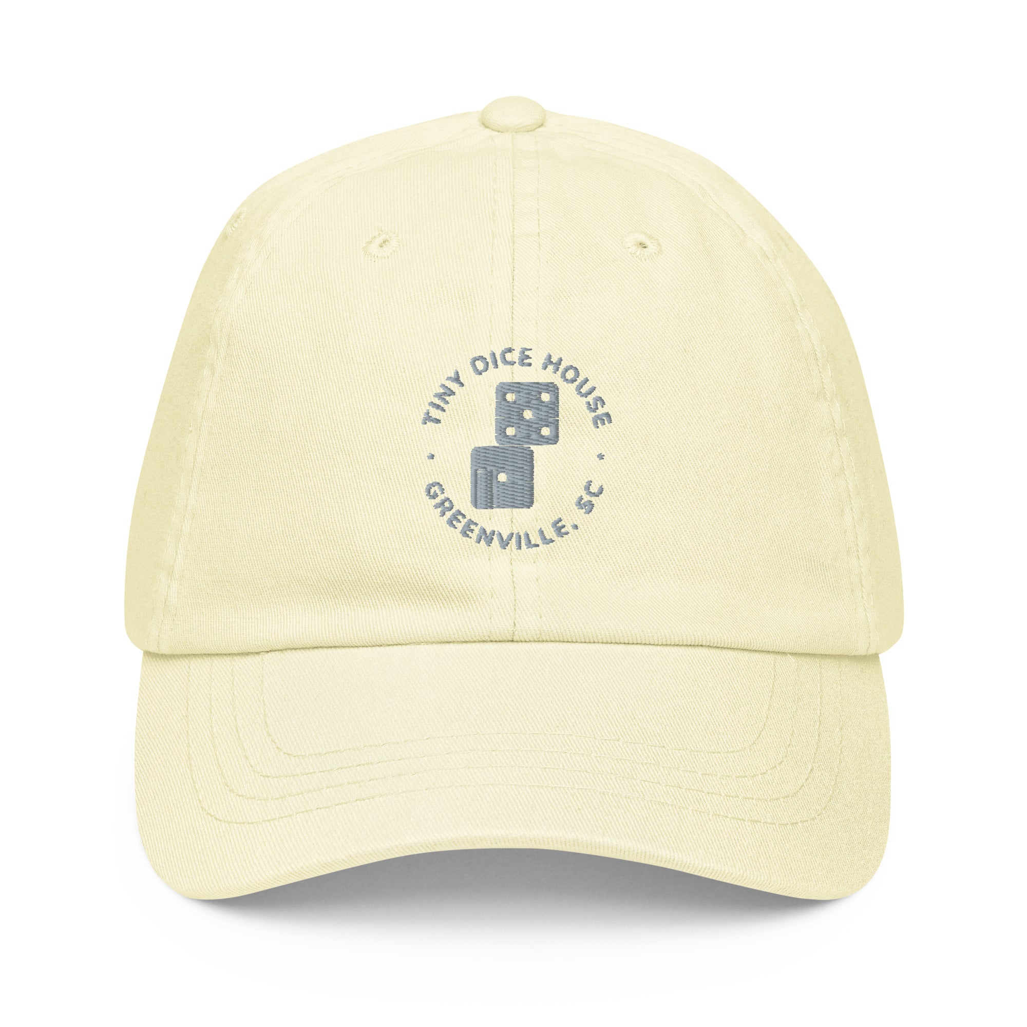 Tiny Dice House Pastel baseball hat